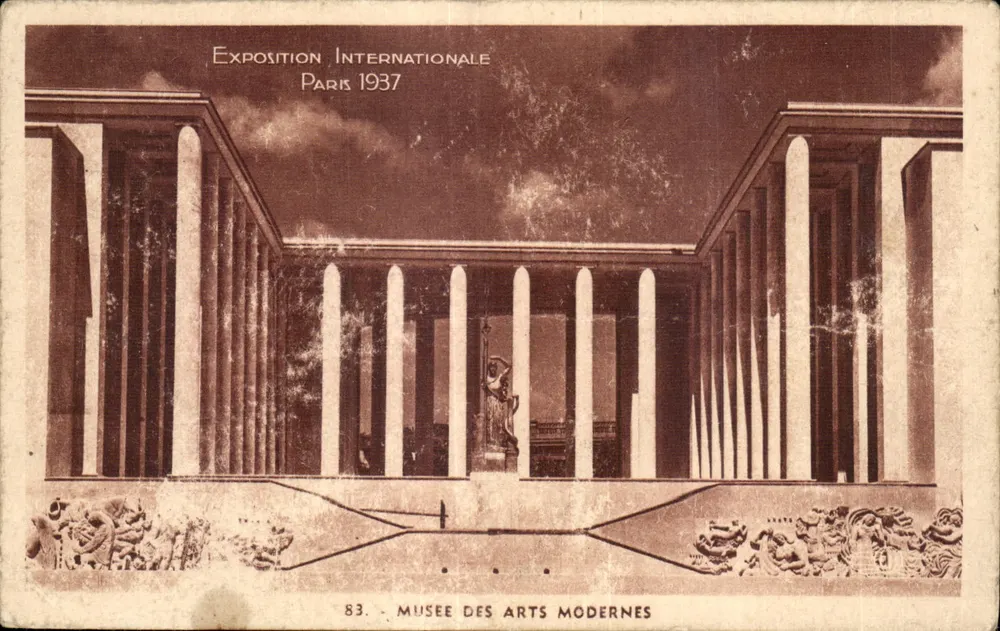 Musée des Arts Modernes — Internationale Ausstellung Paris 1937 — H. Chipault, Boulogne-sur-Seine - Vorderseite