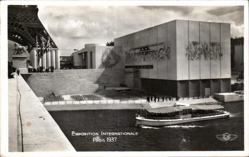 Pavilhão da Inglaterra — Exposição Internacional de Paris 1937 — CH - Frente