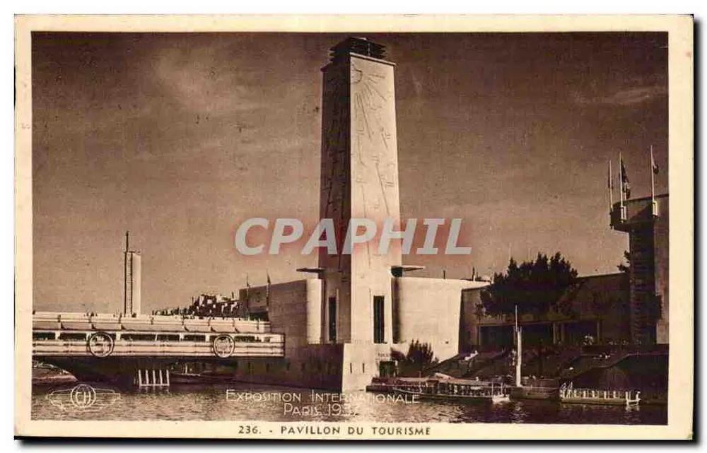 Tourismus-Pavillon — Internationale Ausstellung Paris 1932 — n° 236 - Vorderseite