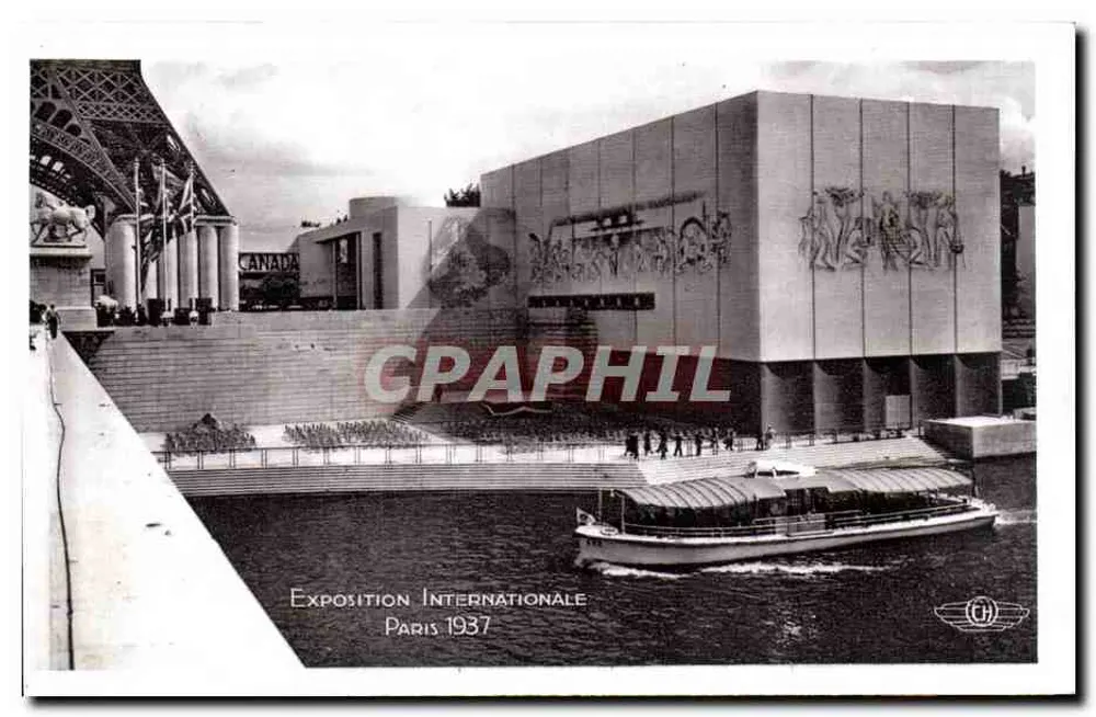 Internationale Ausstellung Paris 1937 — Pavillon Kanadas — Verlag CH - Vorderseite
