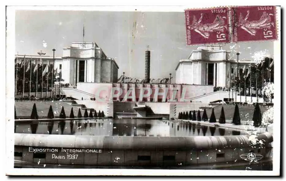 Internationale Ausstellung — Paris 1937 - Vorderseite