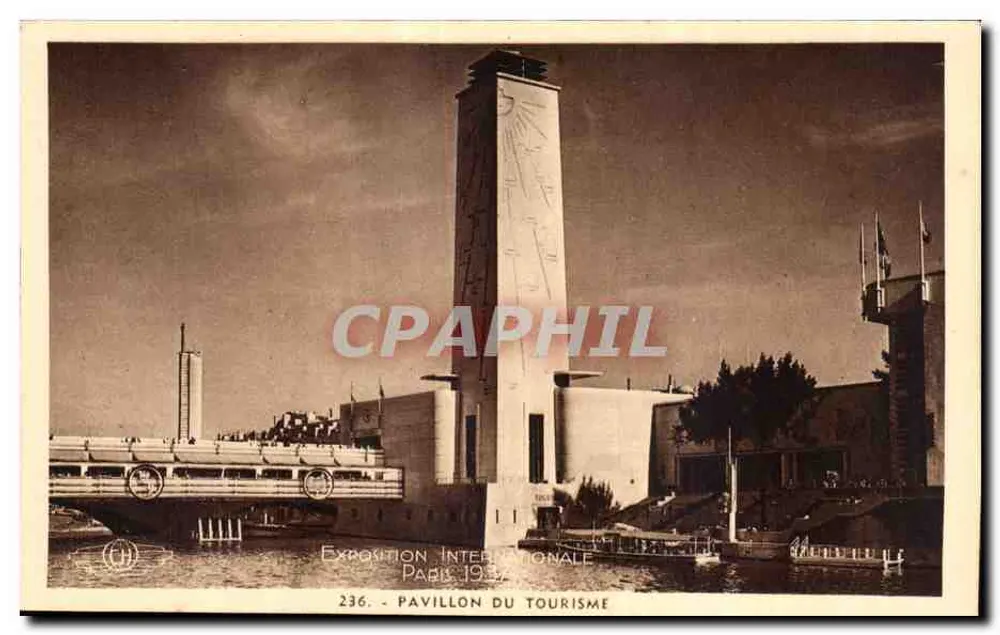 Pavilhão do Turismo — Exposição Internacional de Paris 1932 — n° 236 - Frente