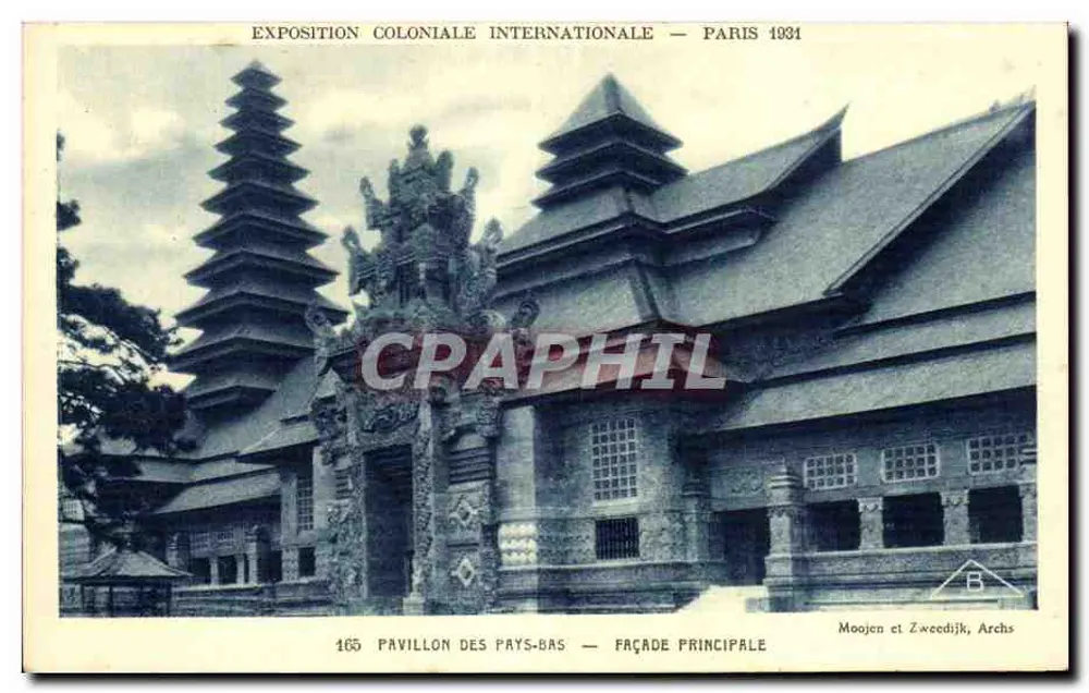 Niederlande-Pavillon — Hauptfassade — Moojen et Zweedijk, Arches - Vorderseite