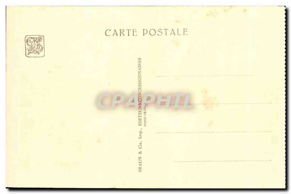 Pavillon der evangelischen Missionen — Internationale Kolonialausstellung — Paris 1931 - Rückseite