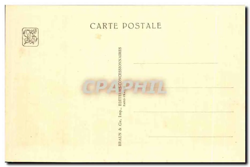 Palast der Metropolitischen Abteilung — Internationale Kolonialausstellung — Paris 1931 - Rückseite