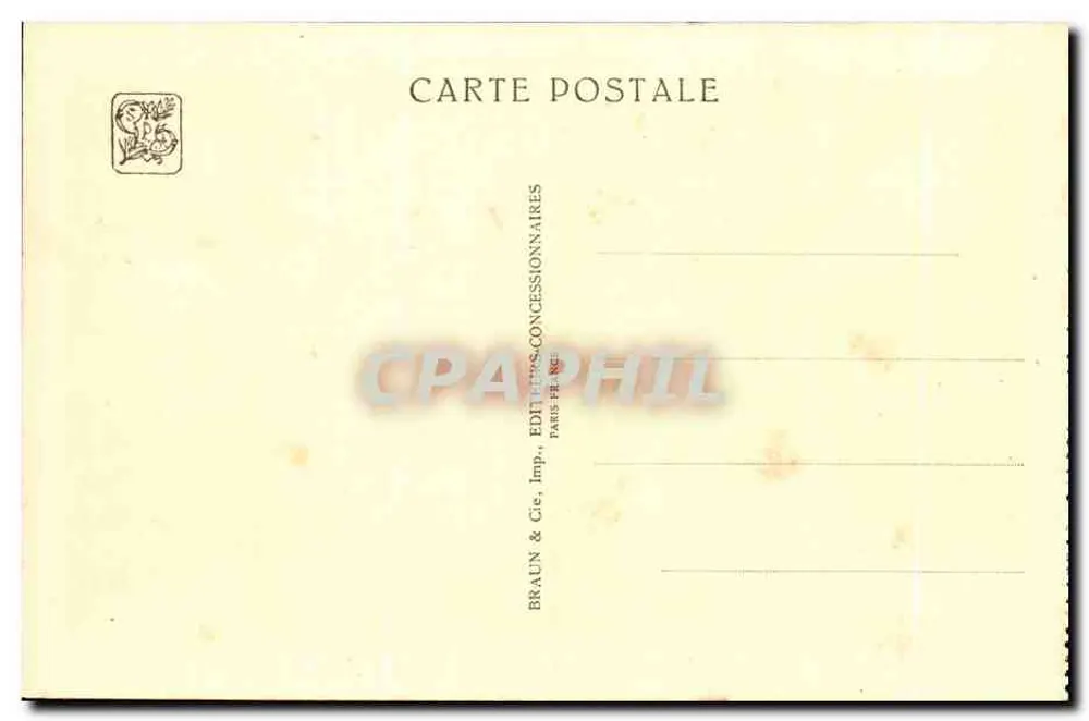 Eingang zur belgischen Sektion — Internationale Kolonialausstellung — Paris 1931 — H. Lacoste, Arch. S.A.D.G. - Rückseite