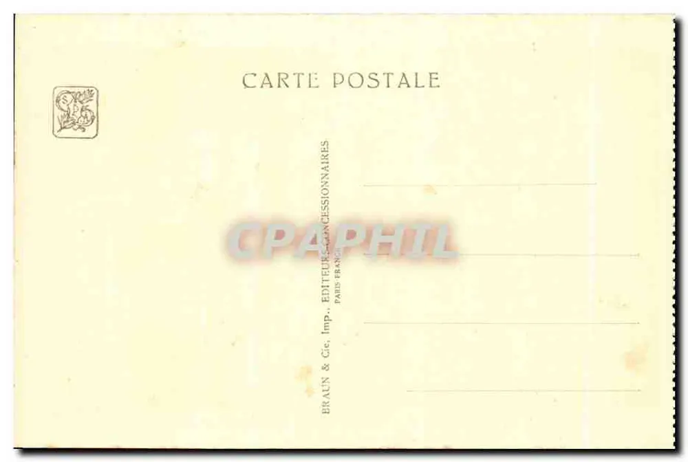 Internationale Kolonialausstellung — Paris 1934 — Die katholischen Missionen — Paul Tournon, Arch. - Rückseite