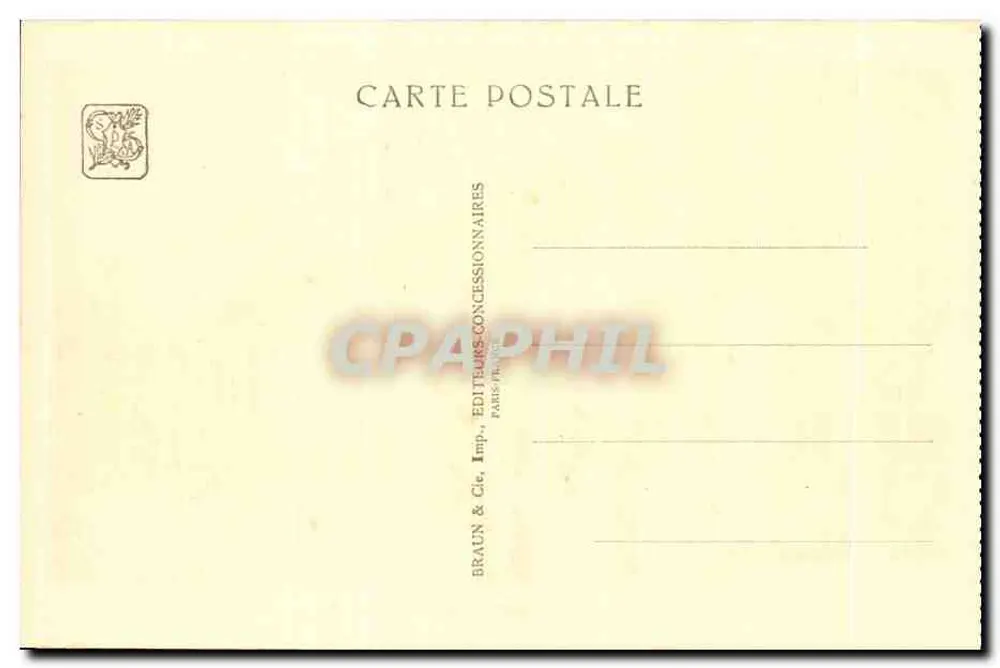 Palastina-Pavillon — Internationale Kolonialausstellung — Paris 1931 - Rückseite