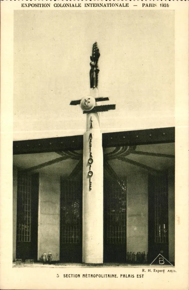 Metropolitan Section — Internationale Kolonialausstellung — Paris 1934 — R. H. Expert Arch. - Vorderseite