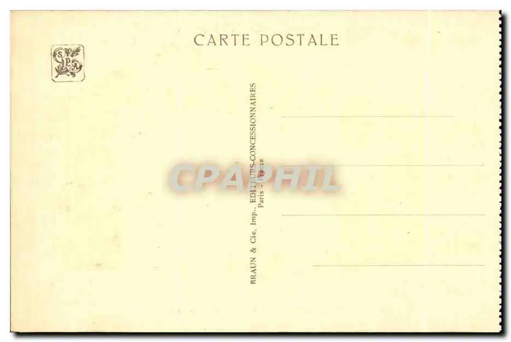Internationale Kolonialausstellung — Paris 1931 — Kamerun Togo — Großer Pavillon — Boileau et Carrière, Archs. - Rückseite