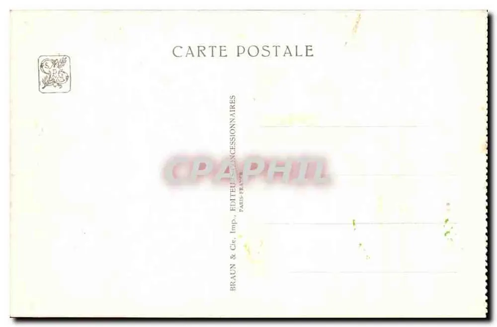 Cochinchina — Internationale Kolonialausstellung — Paris 1931 — Sebrier Arch - Rückseite