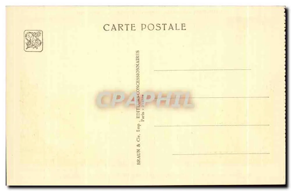 Pavillon de l'Annam — Internationale Kolonialausstellung — Paris 1931 — Blanche und Craste, Archs. - Rückseite
