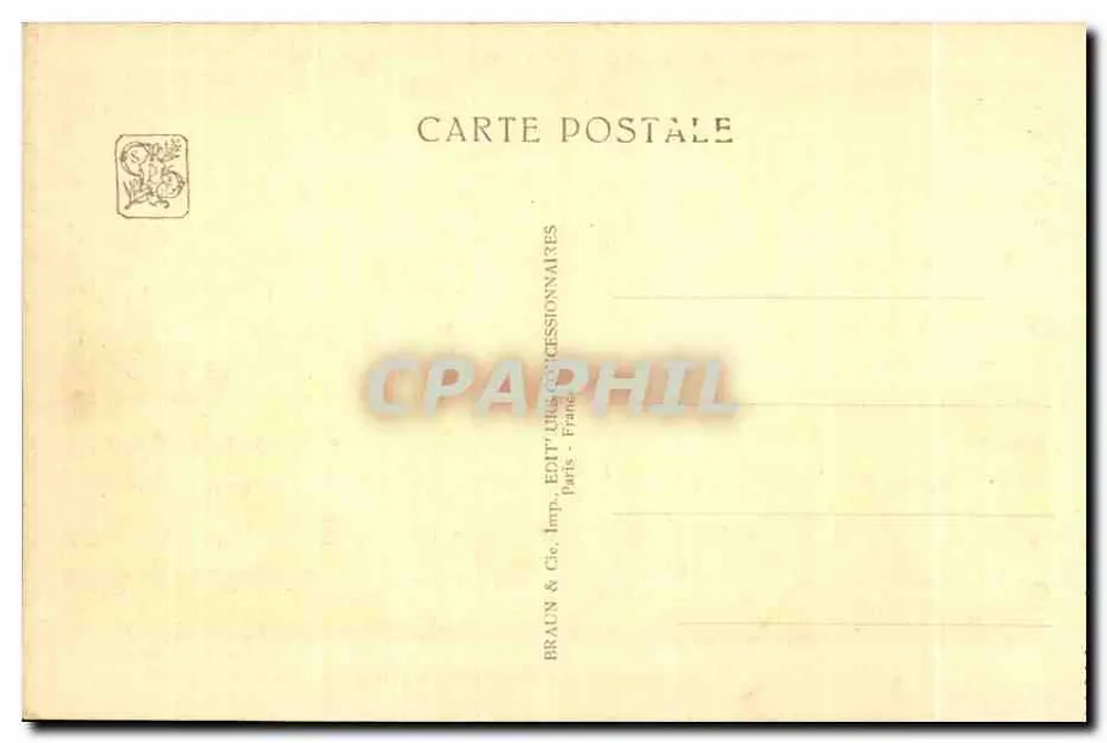 Pavillon von Annam — Internationale Kolonialausstellung — Paris 1931 - Rückseite