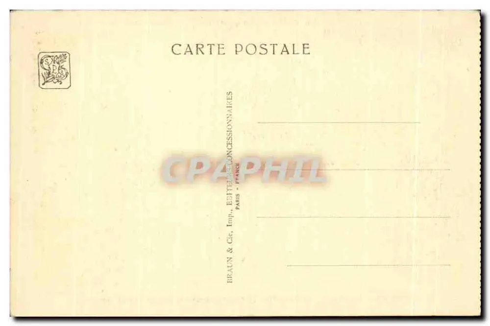 Hauptpalast Italiens — Internationale Kolonialausstellung — Paris 1931 — Branini, Arch. - Rückseite