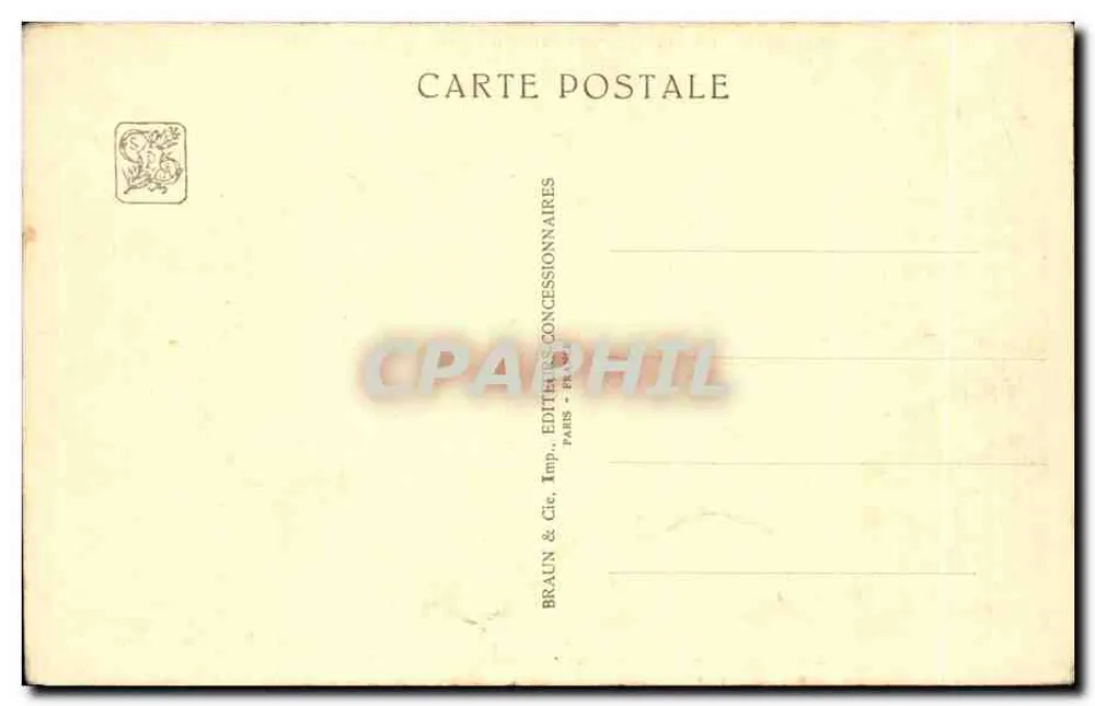 Internationale Kolonialausstellung — Paris 1931 — Das Schloss aus der Sicht der Indochina-Abteilung — G. Olivier et J. O. Lambert, Archs. - Rückseite