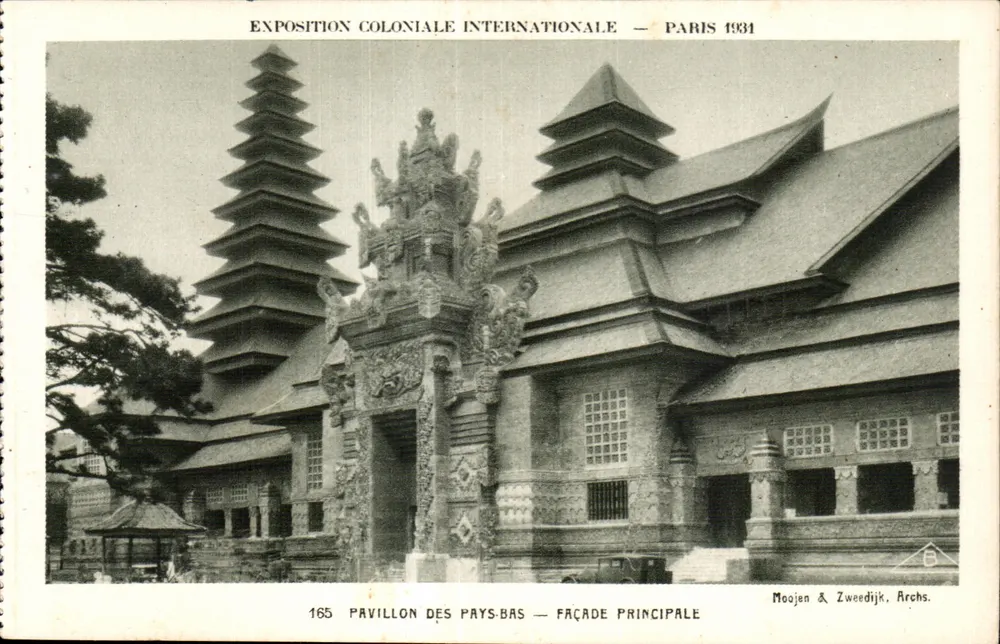 Pavillon der Niederlande — Hauptfassade — Moojen & Zweedijk, Archs. - Vorderseite