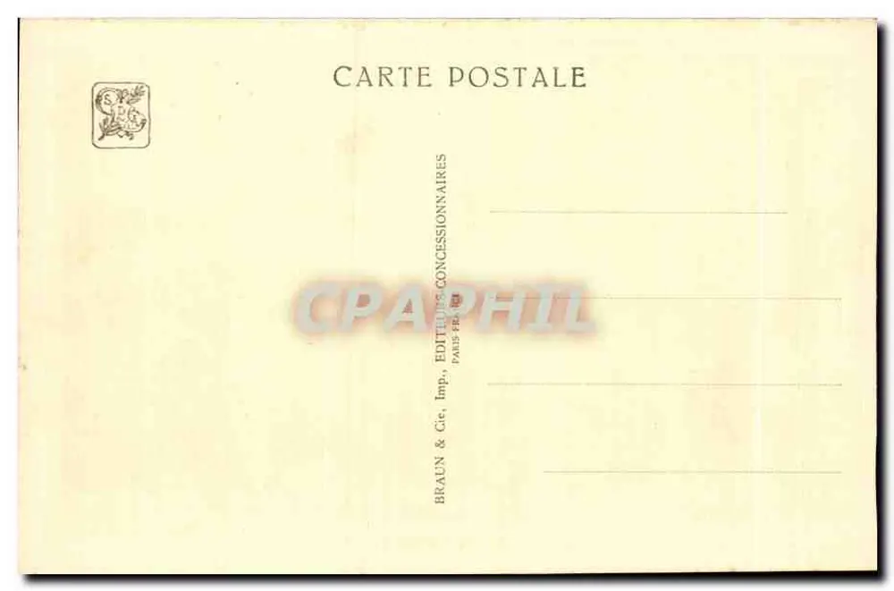 Eingang zum Palast von Madagaskar — Internationale Kolonialausstellung — Paris 1931 - Rückseite
