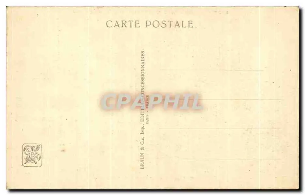 Pavillon der Französischen Guayana — Internationale Kolonialausstellung — Paris 1931 - Rückseite