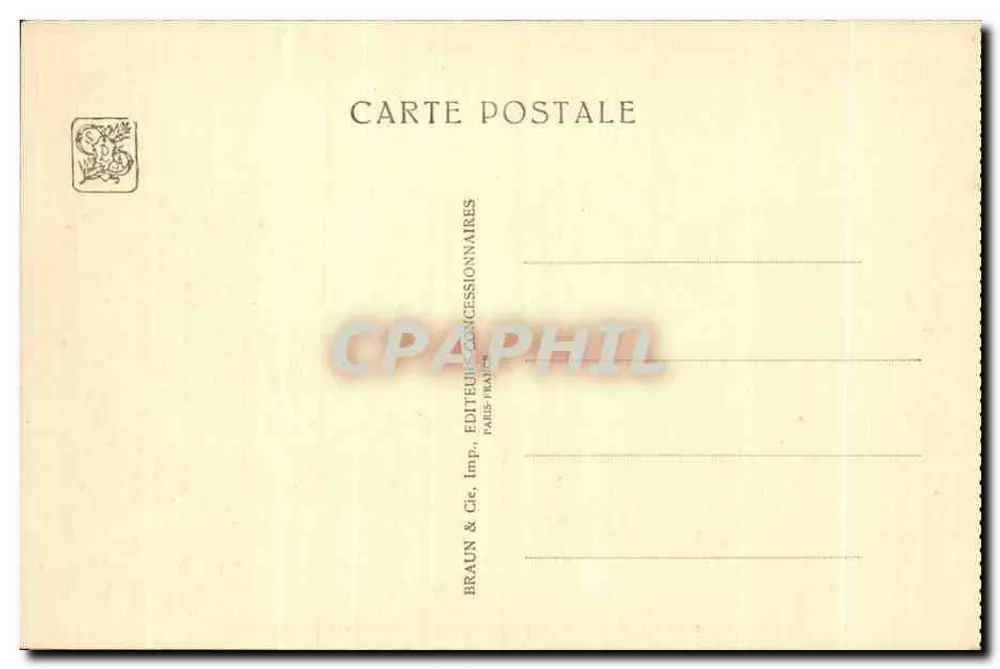Pavillon der Französischen Äquatorialafrika — Internationale Kolonialausstellung — Paris 1931 — L. A. Fichet, Arch. - Rückseite