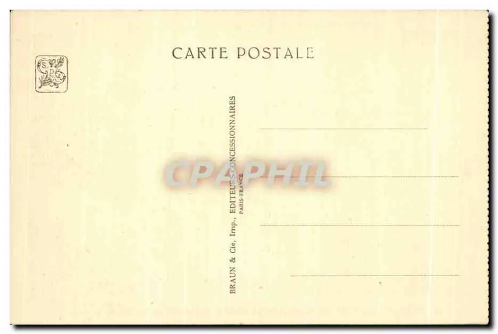 Internationale Kolonialausstellung — Paris 1931 — Indochina-Abteilung — Pavillon von Annam — Blanche et Craste, Archs. - Rückseite
