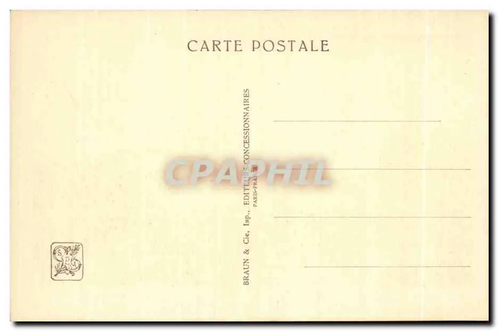 Eingang zum Palast von Madagaskar — Internationale Kolonialausstellung — Paris 1931 - Rückseite