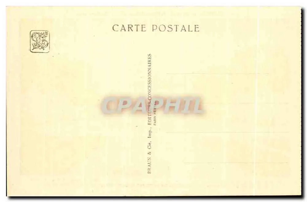 Hauptpalast Italiens — Internationale Kolonialausstellung — Paris 1931 — Brasini, Arch. - Rückseite