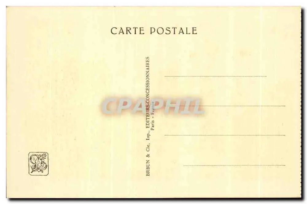 Internationale Kolonialausstellung — Paris 1931 — Metropolitische Abteilung, Ostpalast — R. H. Expert Arch. - Rückseite