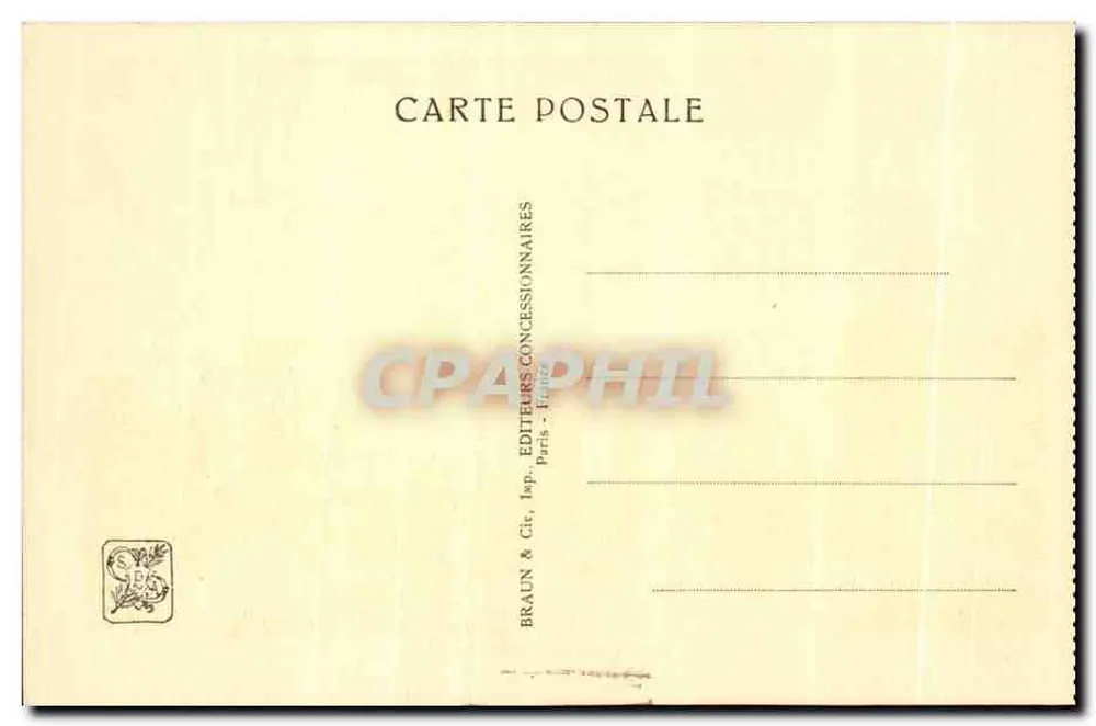 Aloalo der Bucranes — Internationale Kolonialausstellung — Paris 1931 - Rückseite