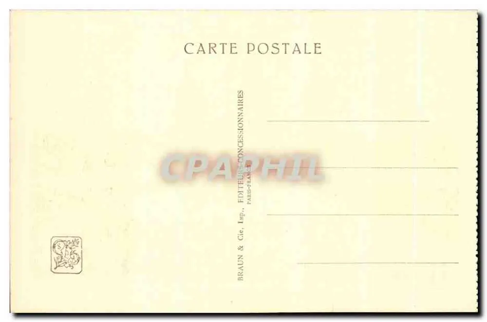 Grande Avenue des Colonies — Internationale Kolonialausstellung — Paris 1931 - Rückseite