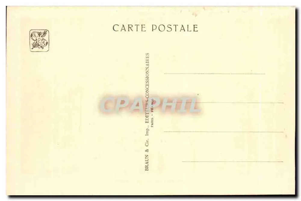 Palästina-Pavillon — Internationale Kolonialausstellung — Paris 1931 - Rückseite