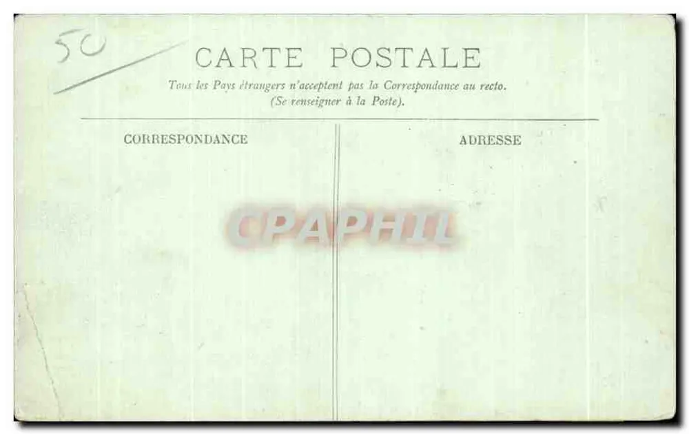 Le Mont-Saint-Michel — Les Prés Salés des Grèves — LL. Verleger LL. N° 26 - Rückseite