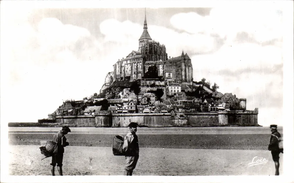 Mont Saint-Michel — Südöstliche Seite — Laurent-Nel, Rennes - Vorderseite