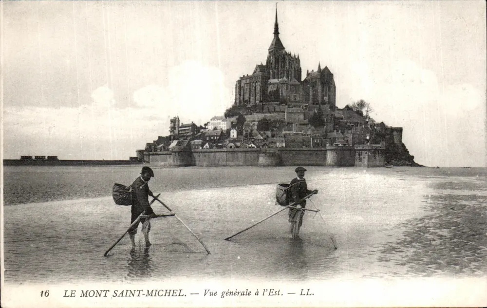 Mont Saint-Michel — Allgemeine Ansicht von Osten — LL. — Nr. 16 - Vorderseite