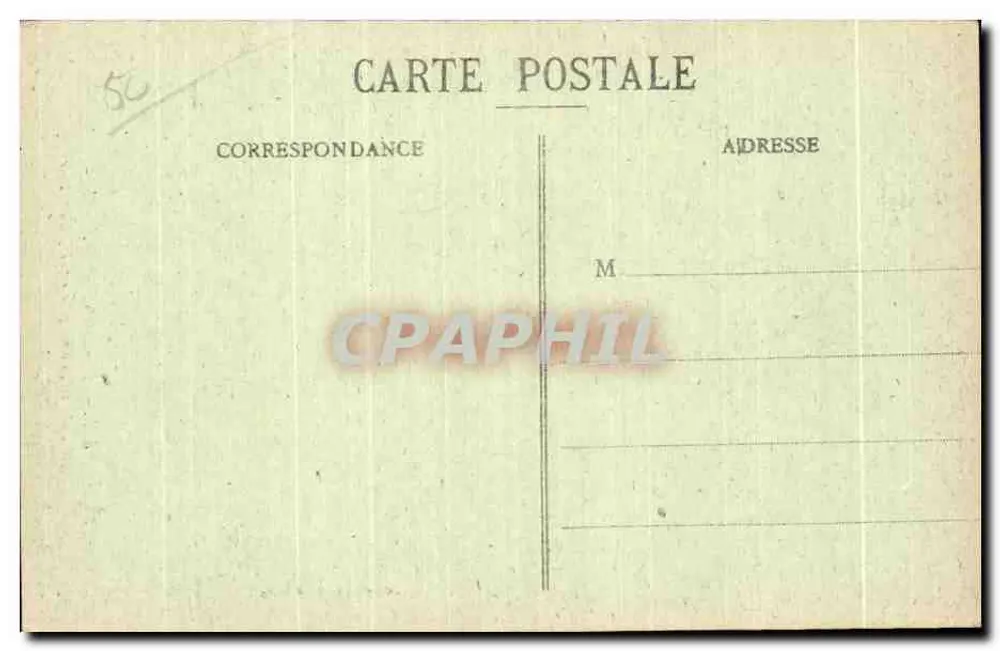 Mont-Saint-Michel — Krypta der großen Säulen, Abtei, 15. Jahrhundert — Sonderausgabe der Abtei - Rückseite