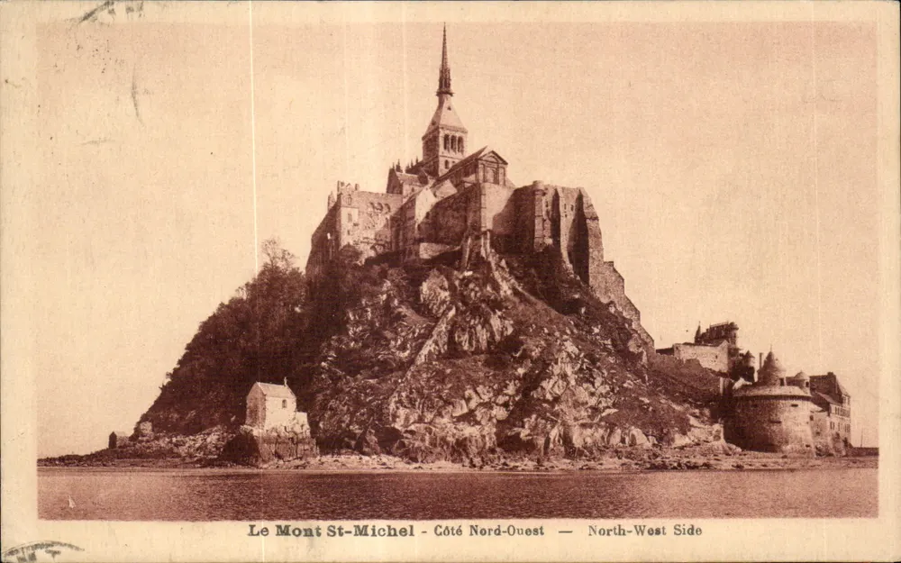 Mont St-Michel - Nord-Osten - Vorderseite