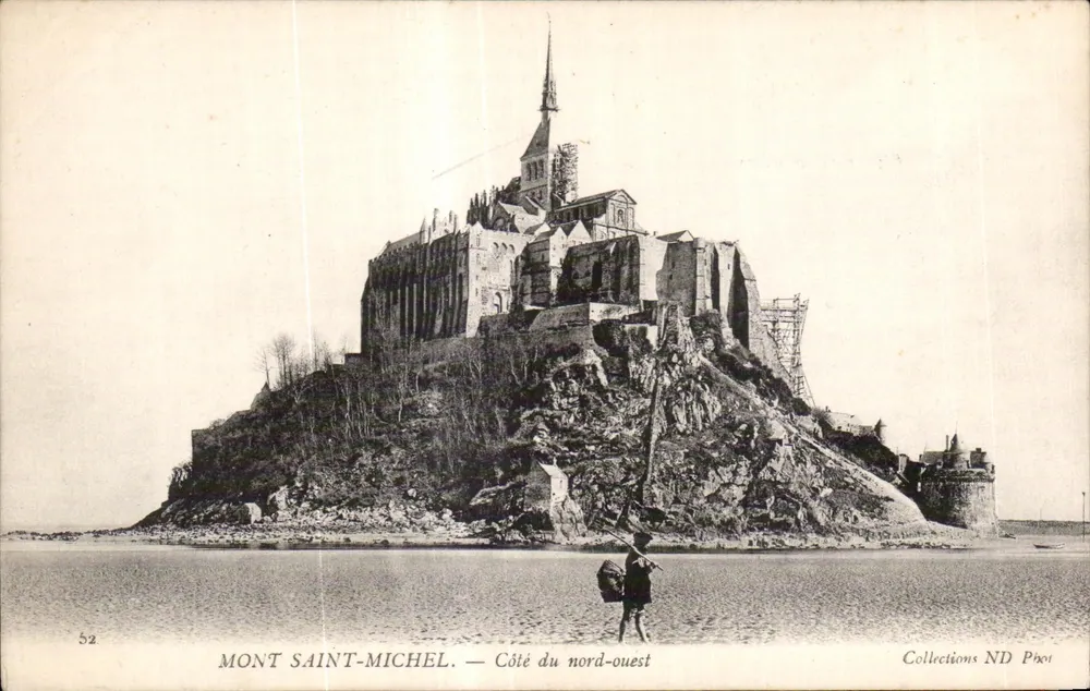 Mont Saint-Michel — Nordwestseite — Collections ND Phot - Vorderseite