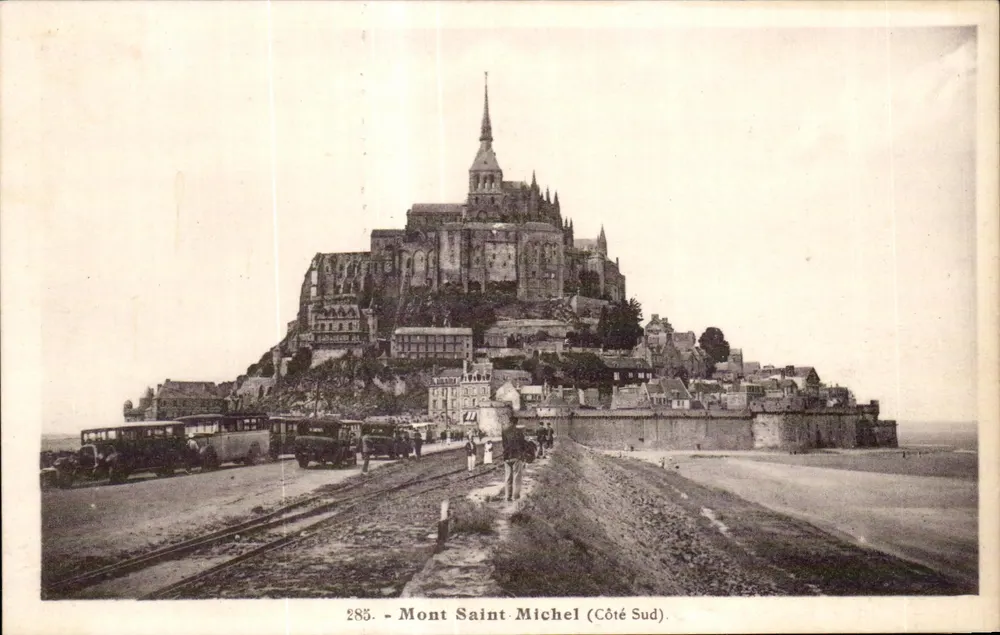 Monte Saint-Michel — Lato Sud — editore Laurent-Nel, n° 285 - Recto