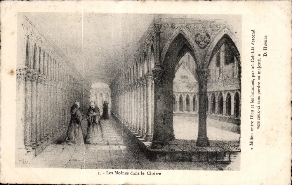 Os Monges no Claustro — D. Hoynes, série 5 - Frente