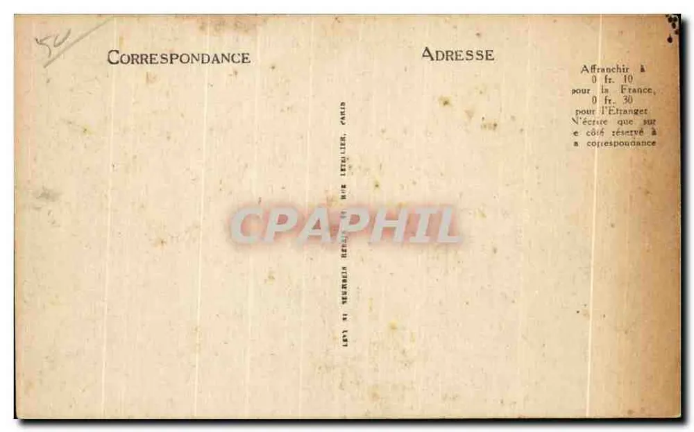 Mont-Saint-Michel — Der Wachtrupp und die Kasernen — LL - Rückseite
