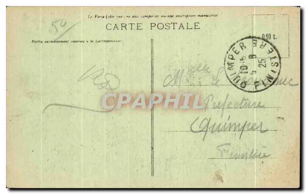 Mont-Saint-Michel — Die Salzweiden — J.P. 98, Sonderausgabe (Manche) - Rückseite