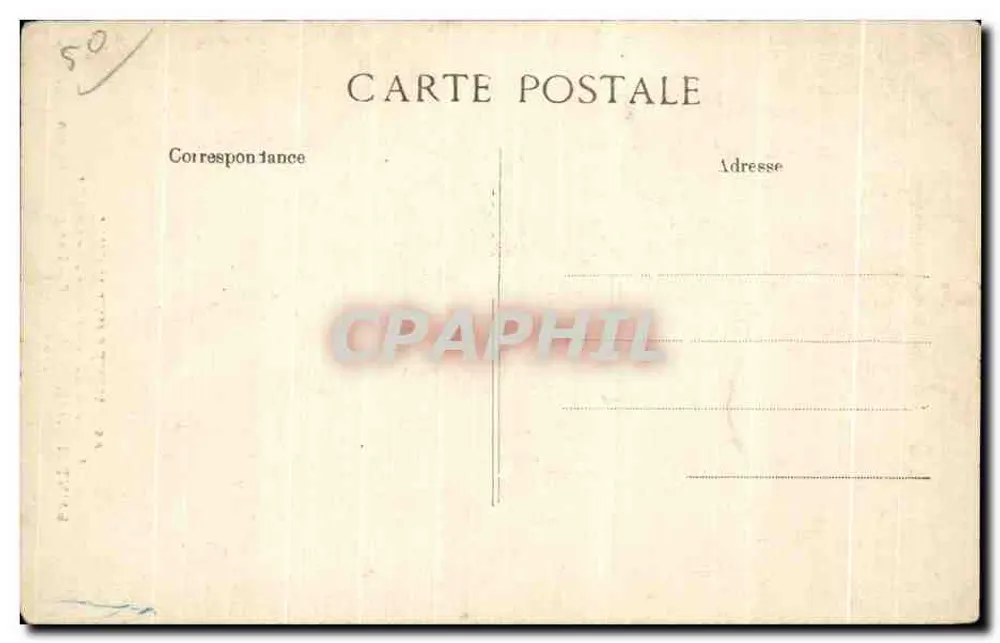 Mont Saint-Michel — Die großen Stufen — Verlag E.P.D. Nr. 66 - Rückseite