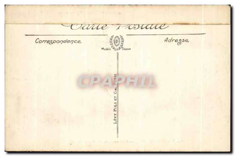 Mont-Saint-Michel — Westseite — LL. — Verlag LL. — N° 128 - Rückseite