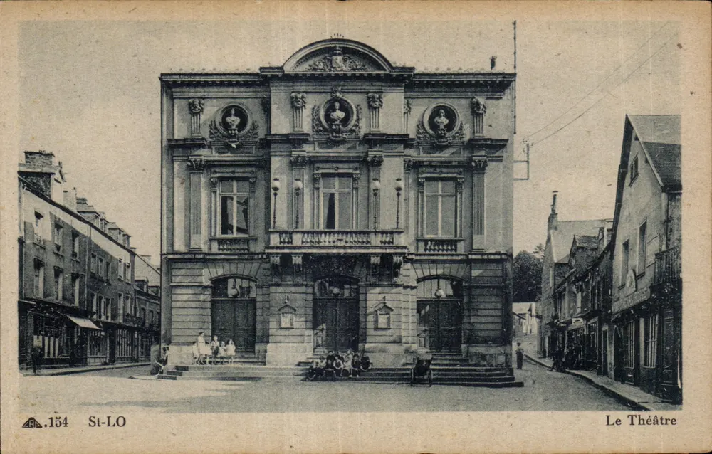 St-LO — Teatr — CPH des Arts Économécaniques, n°154 - Awers