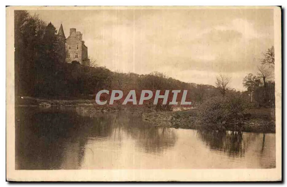 Sainte-Marie — Die Ufer der Vire und das Schloss Sainte-Marie — A. Lejeune, Verlag Saint-Lô - Vorderseite