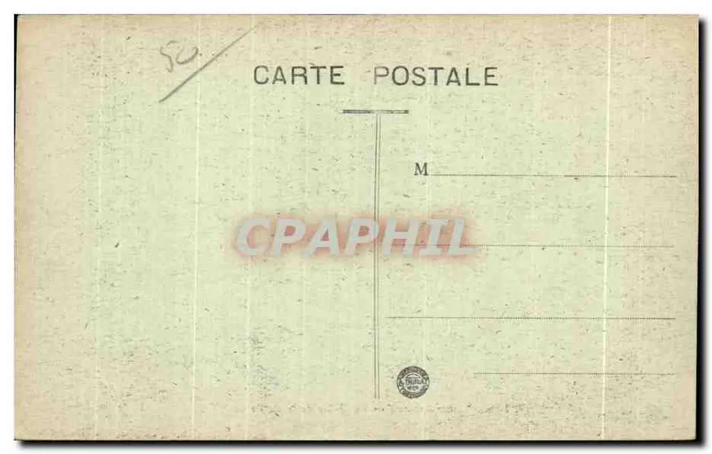 Mortain (Manche) — A Valle da Cance — Editor não identificado, n° de série 1 - Verso
