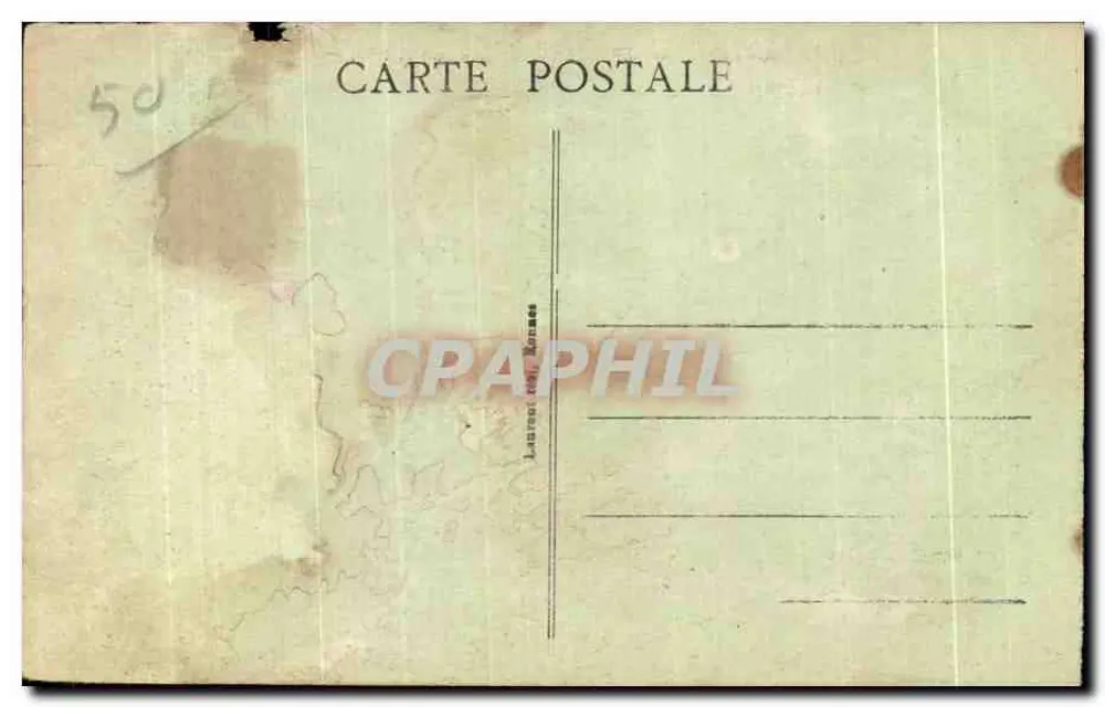 SAINT-PAIR-sur-MER — Das Casino und ein Teil der Strandpromenade — Verleger/Drucker nicht sichtbar, Nr. 797 - Rückseite