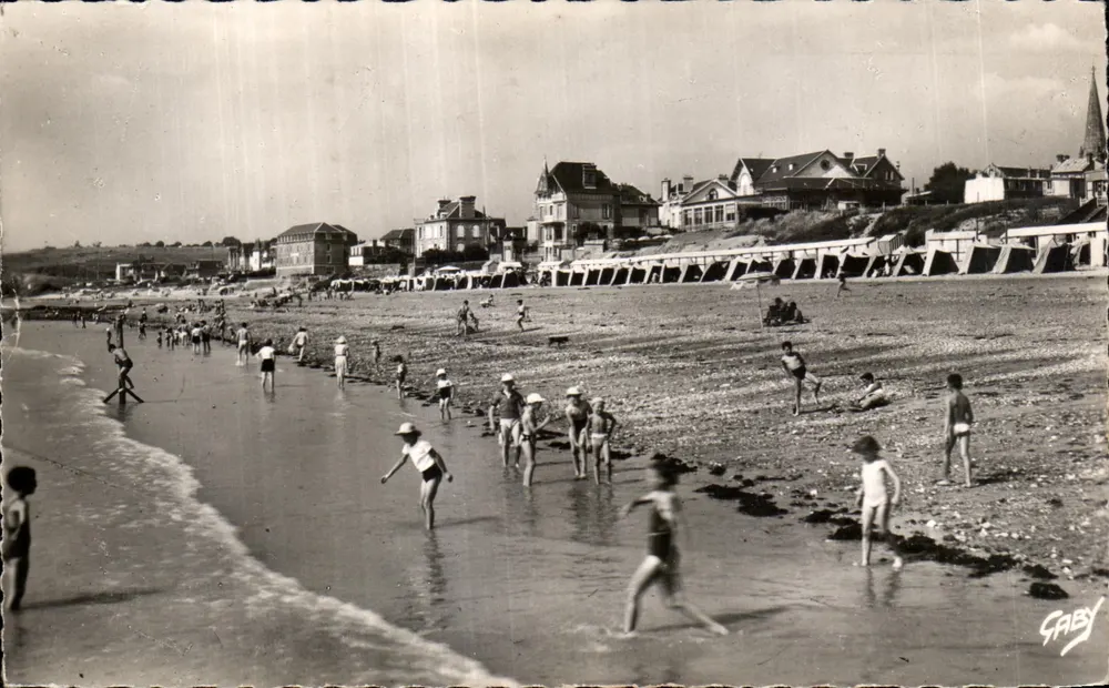 Saint-Pair-sur-Mer — Überblick über den Strand — Editions Gaby - Vorderseite
