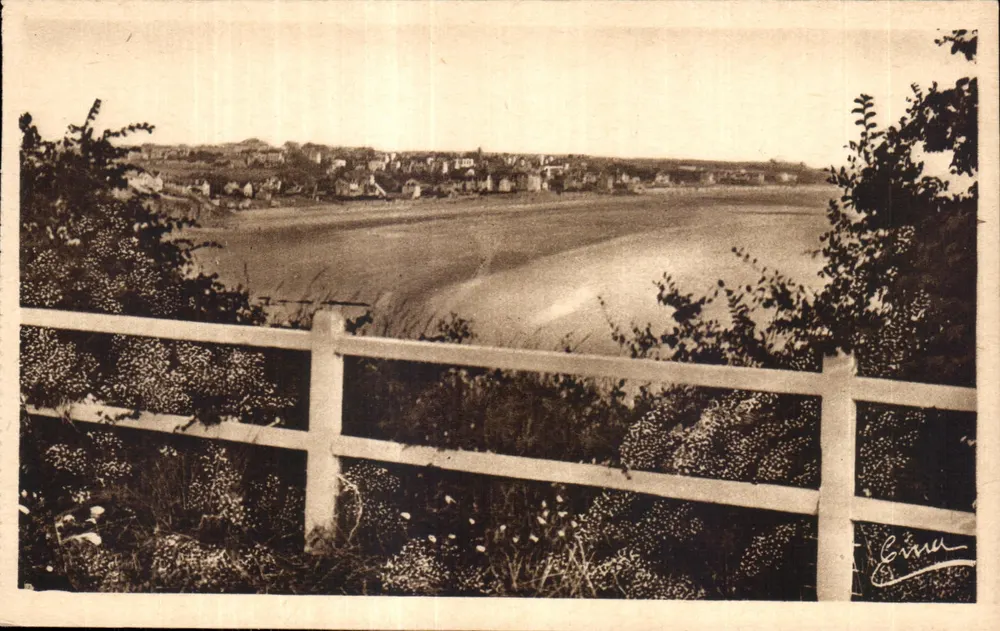 Saint-Pair-sur-Mer — Vista generale della spiaggia — Edizione E. Beaunard - Granville - Recto