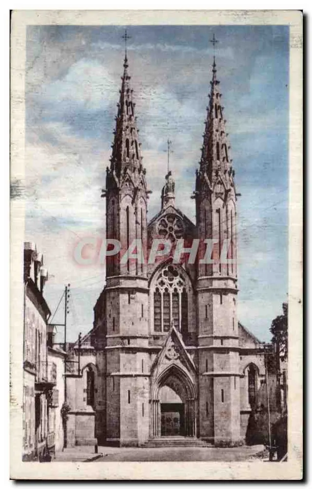 Kirche Notre-Dame Saint-Martin — Saint-James (Manche) — Librairie Papetex, Argentan - Vorderseite