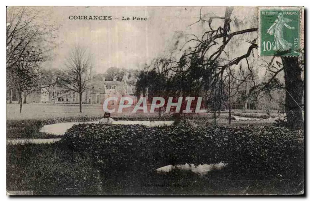 Courances – O Parque — editor não visível, número de série ilegível - Frente